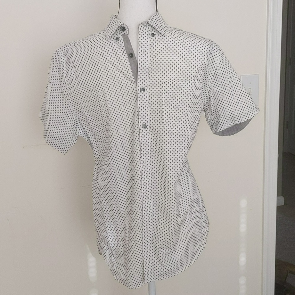 Mens Slim Fit Dress Shirt